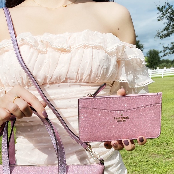 ✨ Glitter NWT Kate Spade Wallet/Coinholder - Picture 5 of 5